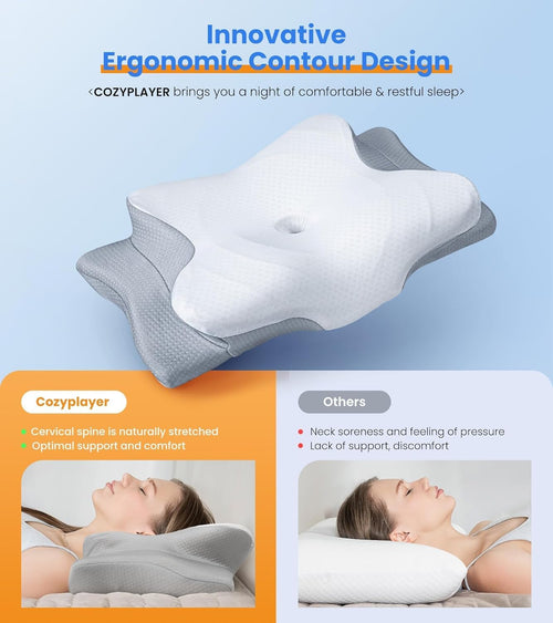 SerenitySleep™ Therapeutic Cooling Pillow