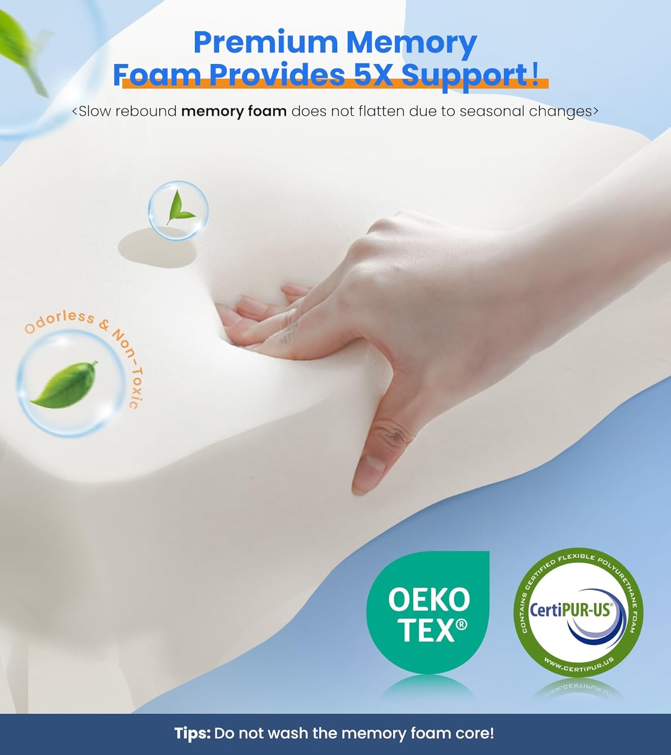 SerenitySleep™ Therapeutic Cooling Pillow